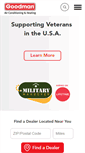 Mobile Screenshot of goodmanmfg.com